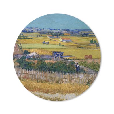 Mauspad - Die Weinlese - Vincent van Gogh - 20x20 cm