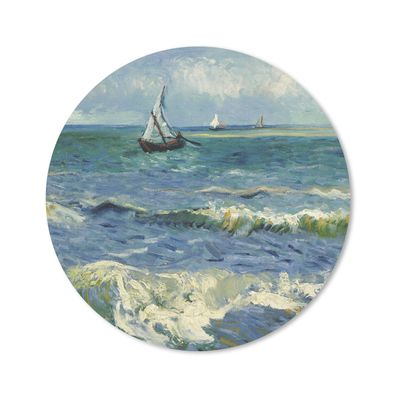 Mauspad - Meereslandschaft bei Les Saintes-Maries-de-la-Mer - Vincent van Gogh - 20x2