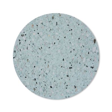 Mauspad - Marmor - Dots - Blau - 50x50 cm