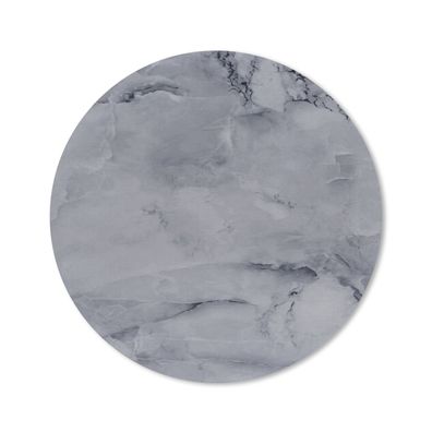 Mauspad - Marmor - Stein - Grau - Schwarz - 40x40 cm