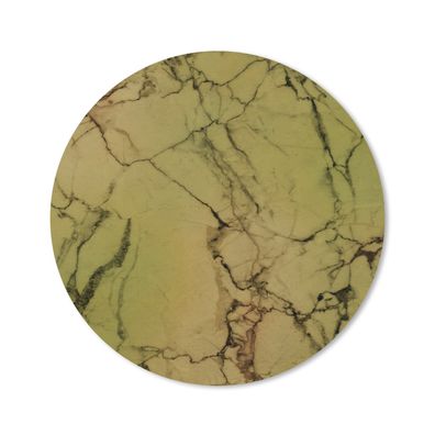 Mauspad - Marmor - Schwarz - Braun - Chic - 40x40 cm