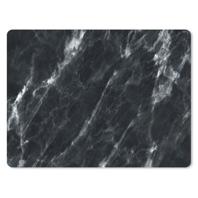 Mauspad - Marmor - Schwarz - Luxus - 23x19 cm