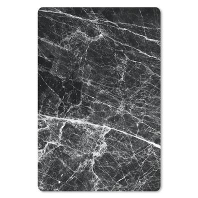 Mauspad - Marmor - Stein - Schwarz - 18x27 cm