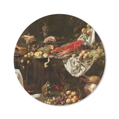 Mauspad - Stillleben aus aronk - Adriaen van Utrecht - Alte Meister - 30x30 cm