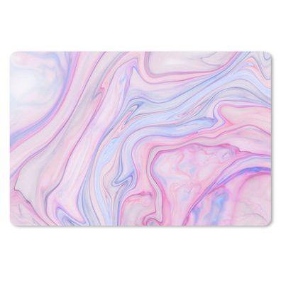 Mauspad - Marmor - Farben - Pastell - 27x18 cm