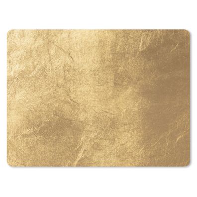 Mauspad - Licht fällt auf eine goldene Wand - 40x30 cm