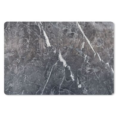 Mauspad - Marmor - Grau - Weiß - 27x18 cm
