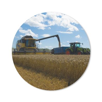 Mauspad - Traktor - Bauernhof - Land - 20x20 cm