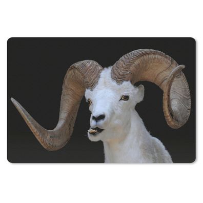 Mauspad - Bok - Tiere - Hoorn - 27x18 cm