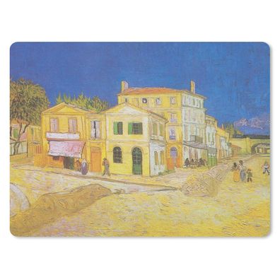 Mauspad - Das gelbe Haus - Vincent van Gogh - 40x30 cm