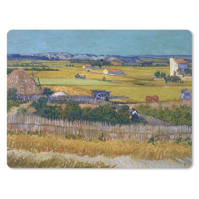 Mauspad - Die Ernte - Vincent van Gogh - 40x30 cm