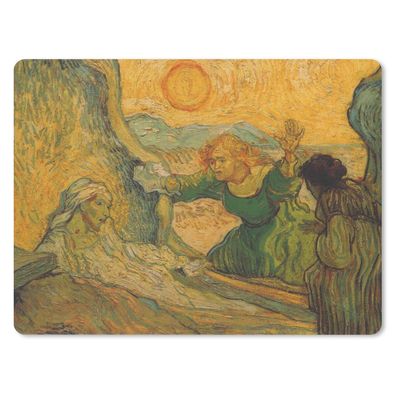 Mauspad - Die Auferweckung des Lazarus - Vincent van Gogh - 23x19 cm