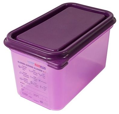 GN Behälter, Gastronormbehälter, Polypropylen, GN 1/4 150mm, allergen