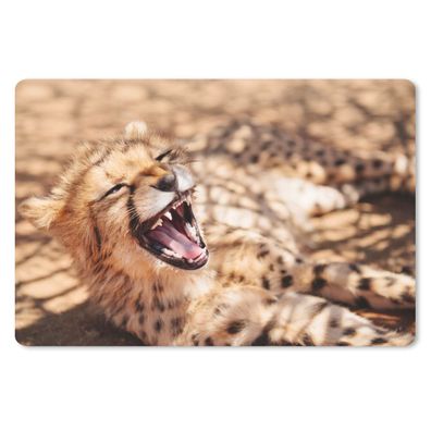 Mauspad - Gepard - Tier - Nahaufnahme - 27x18 cm