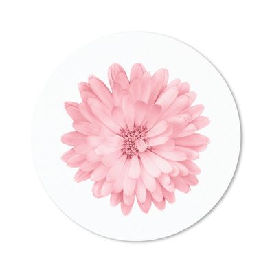 Mauspad - Blumen - Rosa - Kamille - 50x50 cm