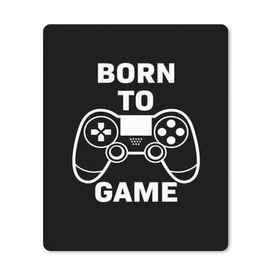 Mauspad - Spiele - Controller - Zitate - 30x40 cm