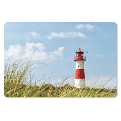 Mauspad - Meer - Leuchtturm - Deutschland - 27x18 cm