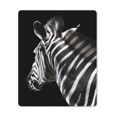 Mauspad - Zebra - Wilde Tiere - Muster - 19x23 cm