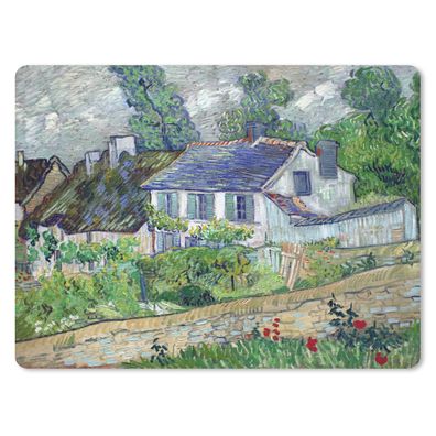 Mauspad - Haus in Auvers - Vincent van Gogh - 23x19 cm