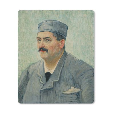 Mauspad - Porträt von Etienne-Lucien Martin - Vincent van Gogh - 19x23 cm