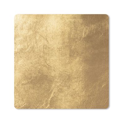 Mauspad - Licht fällt auf eine goldene Wand - 30x30 cm