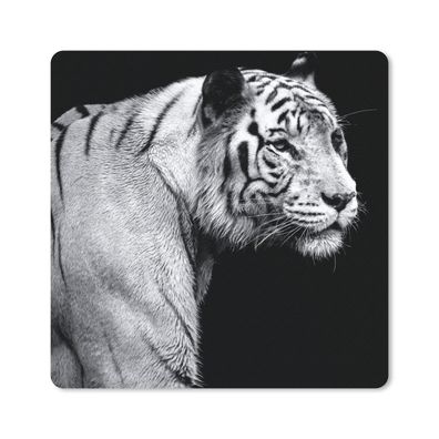 Mauspad - Tiger - Wilde Tiere - Licht - 30x30 cm