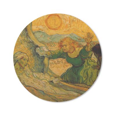 Mauspad - Die Auferweckung des Lazarus - Vincent van Gogh - 40x40 cm