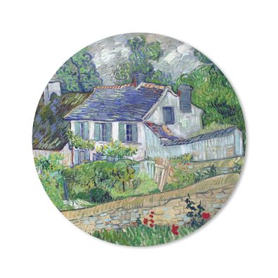 Mauspad - Haus in Auvers - Vincent van Gogh - 30x30 cm