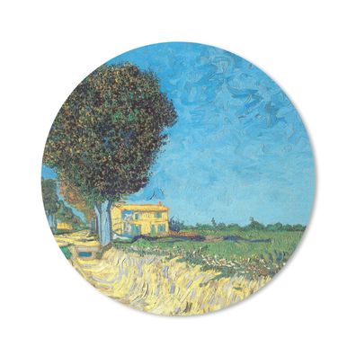Mauspad - Die Allee bei Arles - Vincent van Gogh - 40x40 cm