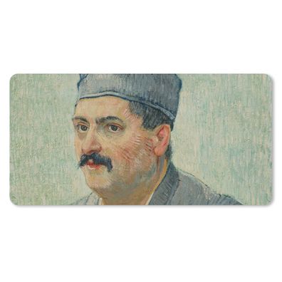 Mauspad - Porträt von Etienne-Lucien Martin - Vincent van Gogh - 60x30 cm