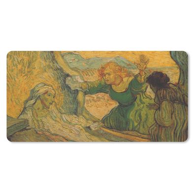 Schreibtischunterlage - Die Auferweckung des Lazarus - Vincent van Gogh - 80x40 cm -