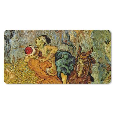 Schreibtischunterlage - Der barmherzige Samariter - Vincent van Gogh - 80x40 cm - Mau