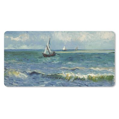 Mauspad - Meereslandschaft bei Les Saintes-Maries-de-la-Mer - Vincent van Gogh - 60x3