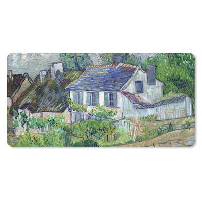 Mauspad - Haus in Auvers - Vincent van Gogh - 60x30 cm