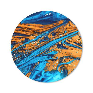 Mauspad - Marmor - Farbe - Diamanten - 30x30 cm