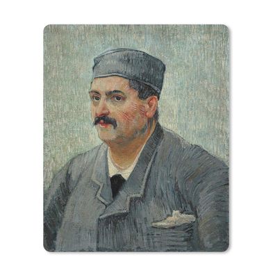 Mauspad - Porträt von Etienne-Lucien Martin - Vincent van Gogh - 30x40 cm
