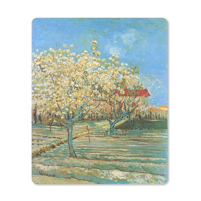 Mauspad - Blühender Obstgarten - Vincent van Gogh - 30x40 cm
