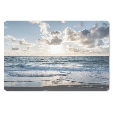 Schreibtischunterlage - Meer - Wolken - Deutschland - 60x40 cm - Mauspad