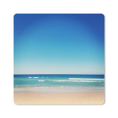 Mauspad - Strand - Meer - Blau - 30x30 cm