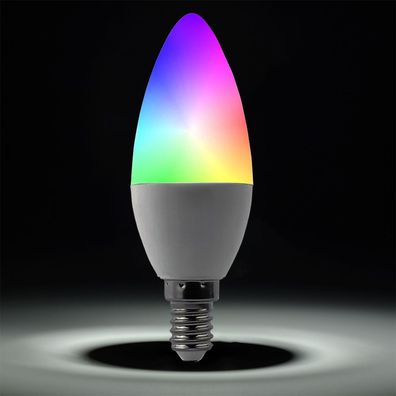 PIA | Kerze Glühbirne | LED | E14 | Farbwechsel | Kerzenlampe Birne Kerzenbirne Lamp