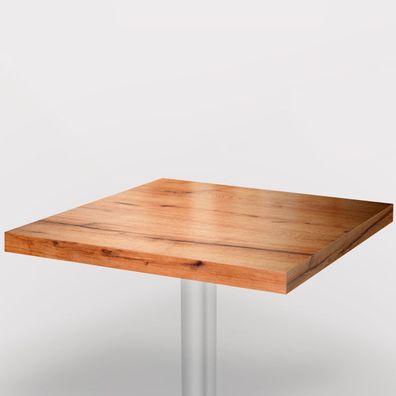 ITALIA Bistro Tischplatte | 60x70cm | Eiche | Holz | Gastro Restaurant Holztischplat