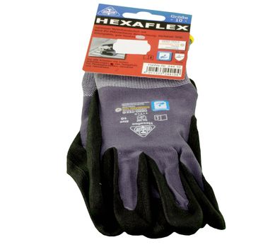 HAWE Handschuh Hexaflex leicht PU beschichtet Gr. 7 bis 11