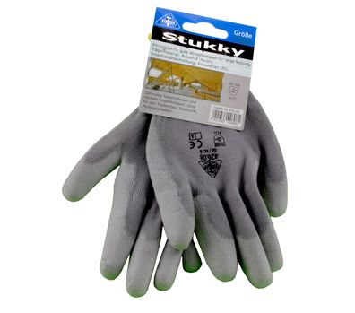 HAWE Arbeitshandschuh Stukky Handschuhe leicht PU beschichtet Gr. 7 bis 11