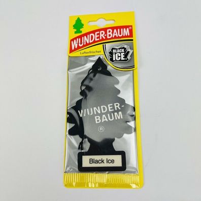 1 x Stück Original Wunderbaum 134239 Black ICE Lufterfrischer Autoduft  kaufen bei