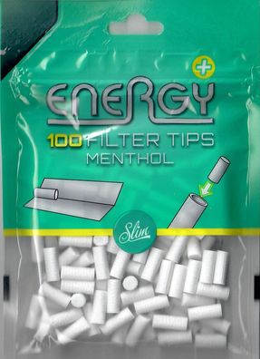 Filter Menthol Energy+ 100Stk Slim