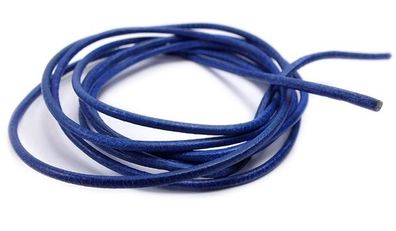 Minott Halskette Ziegenleder Lederriemen Lederband 100cm Blau 22086