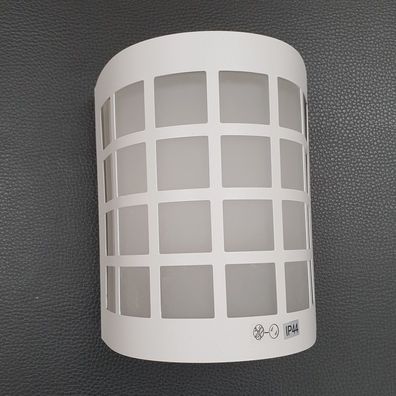 Casaya LED Außenleuchte "PEREIRA" weiß IP44 E27 230V 995431