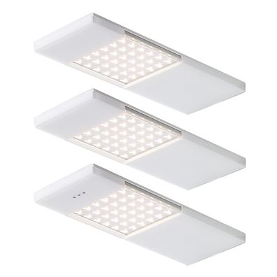 LED Küchen Unterbauleuchte Samba Change 3x4 W, Lichtfarbe regelbar