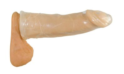 Dauerkondom Transparent Dehnbare Penishülle Penis Kondom Potenzhilfe Sleeve