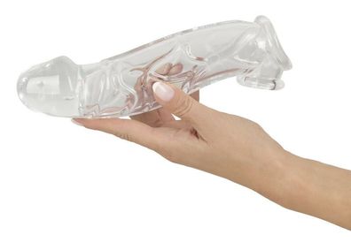 Dauerkondom Transparent Penishülle Penis Kondom Potenzhilfe Fetisch Dick - Sleeve